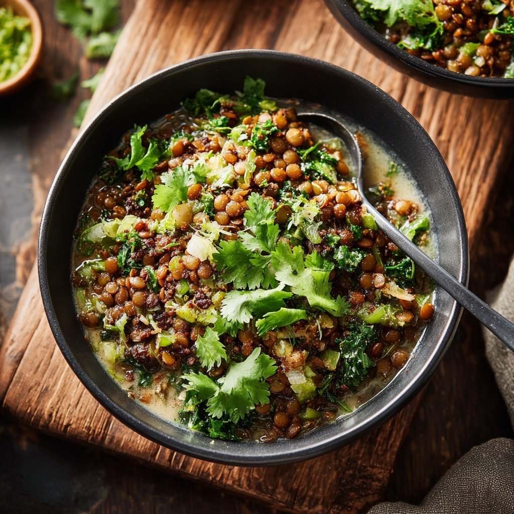 Jamaican Coconut Lime Lentil Bowl
