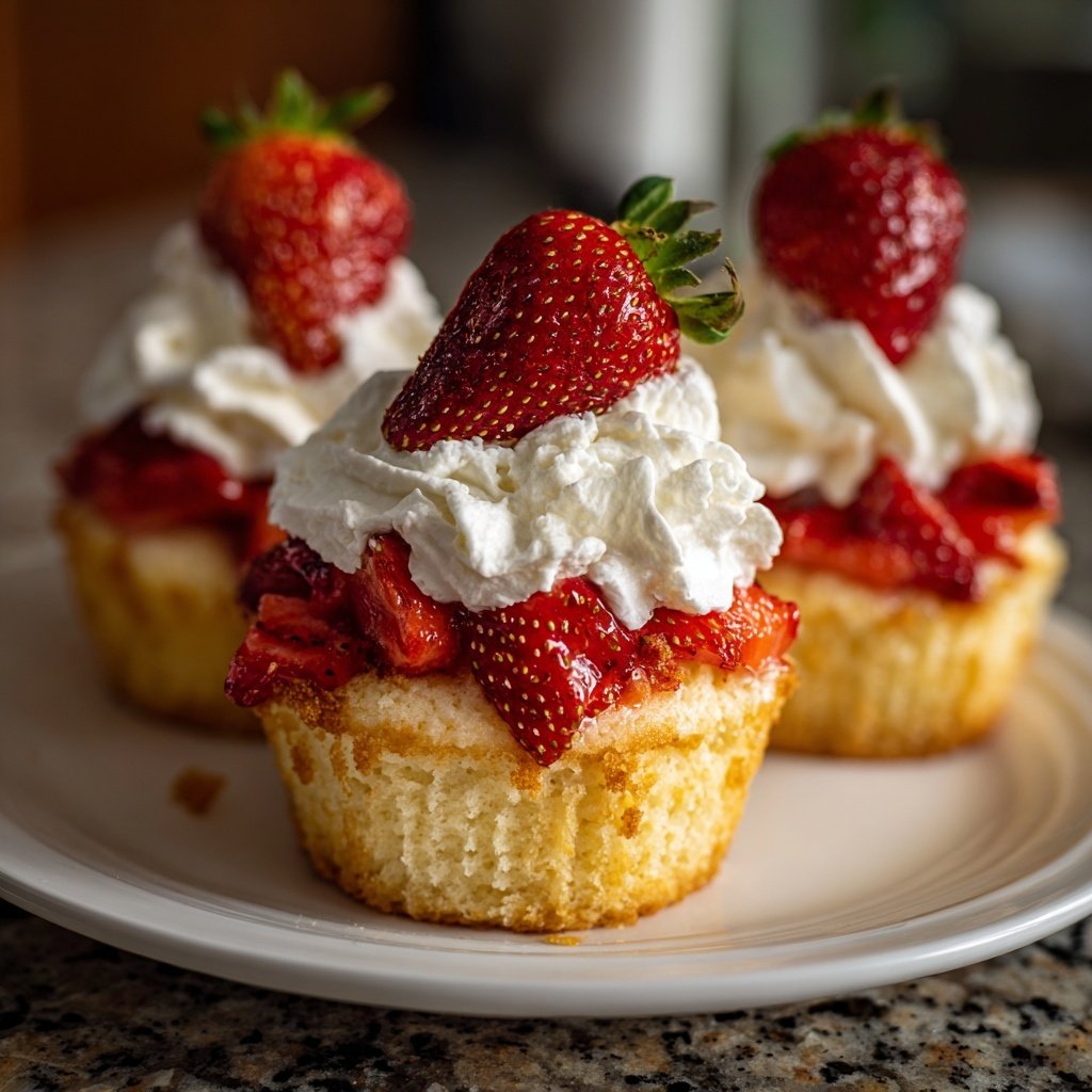Strawberry Shortcake Cups