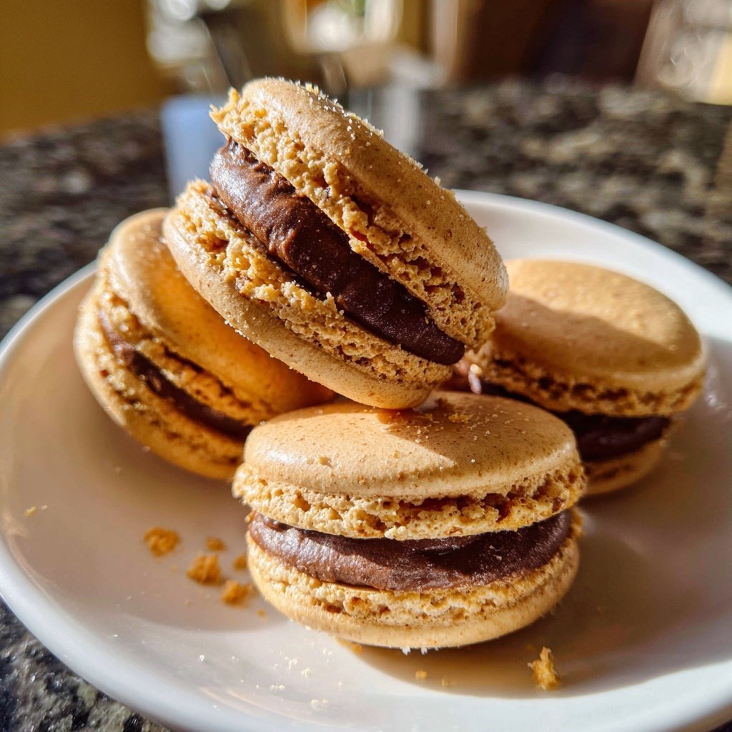 Macarons with Chocolate Ganache
