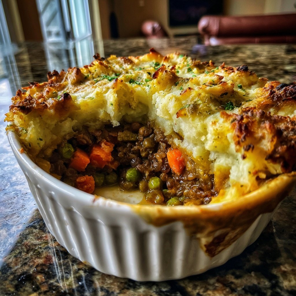 Sunday Lentil Shepherd’s Pie