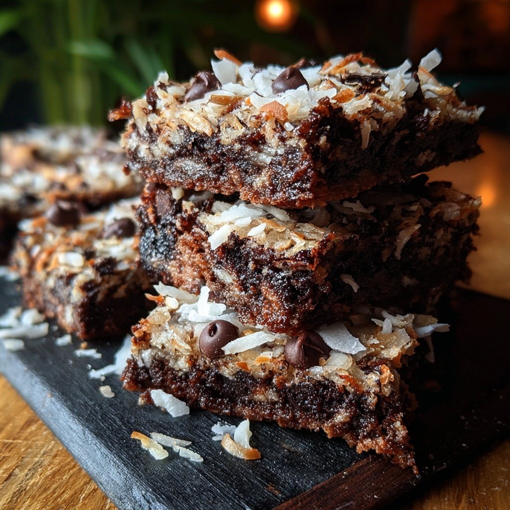 Cottage Cheese Brownies with Coconut