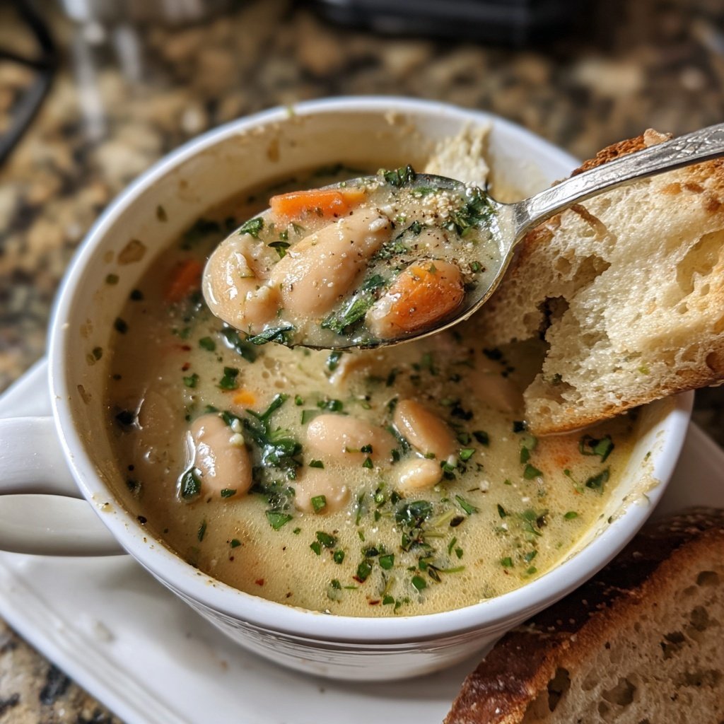 Sunday Creamy White Bean Stew