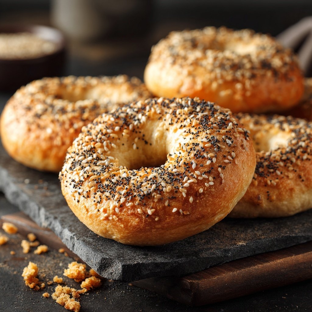 Yogurt Bagels With Baking Powder