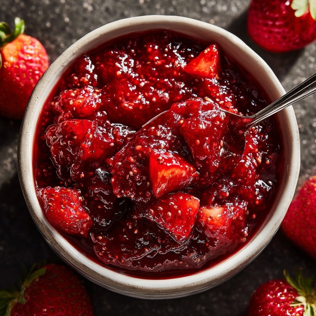 Easy Strawberry Chia Jam