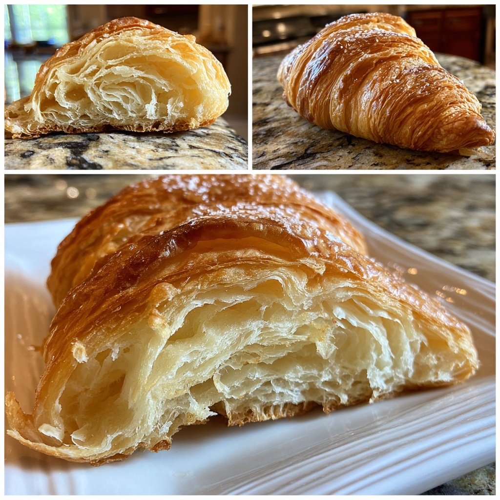 Buttery Homemade Croissants