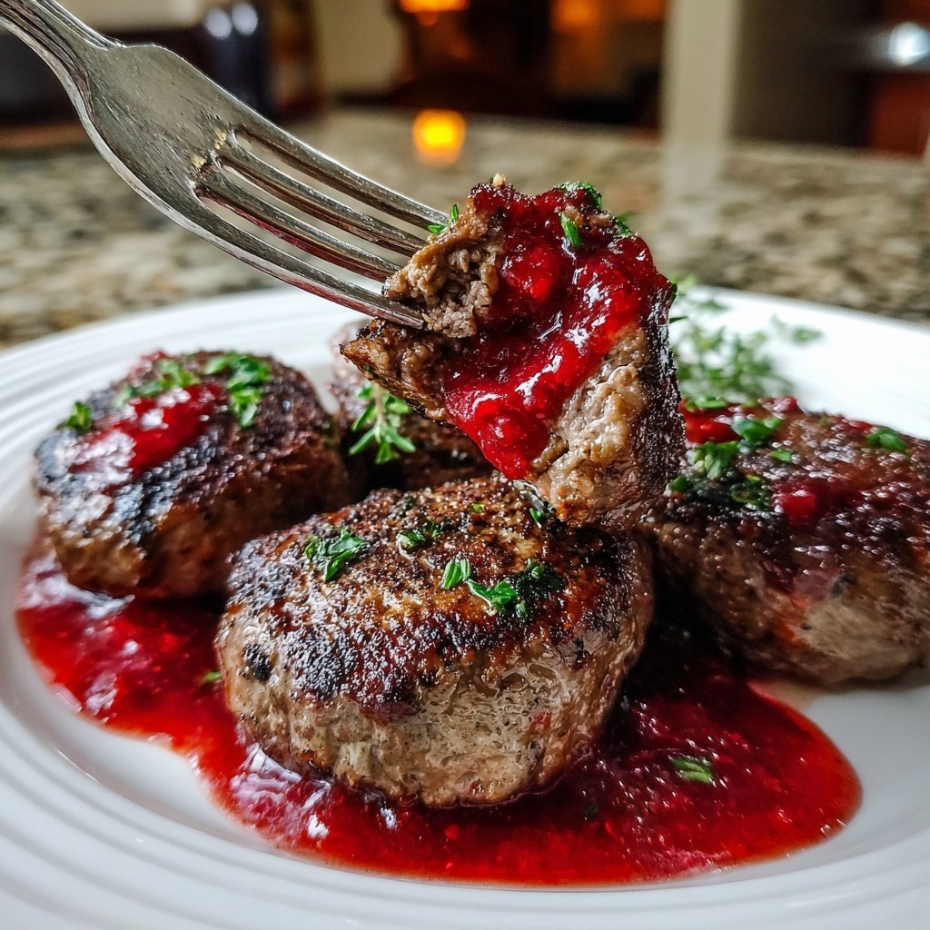 Beef Medallions with Raspberry Sauce