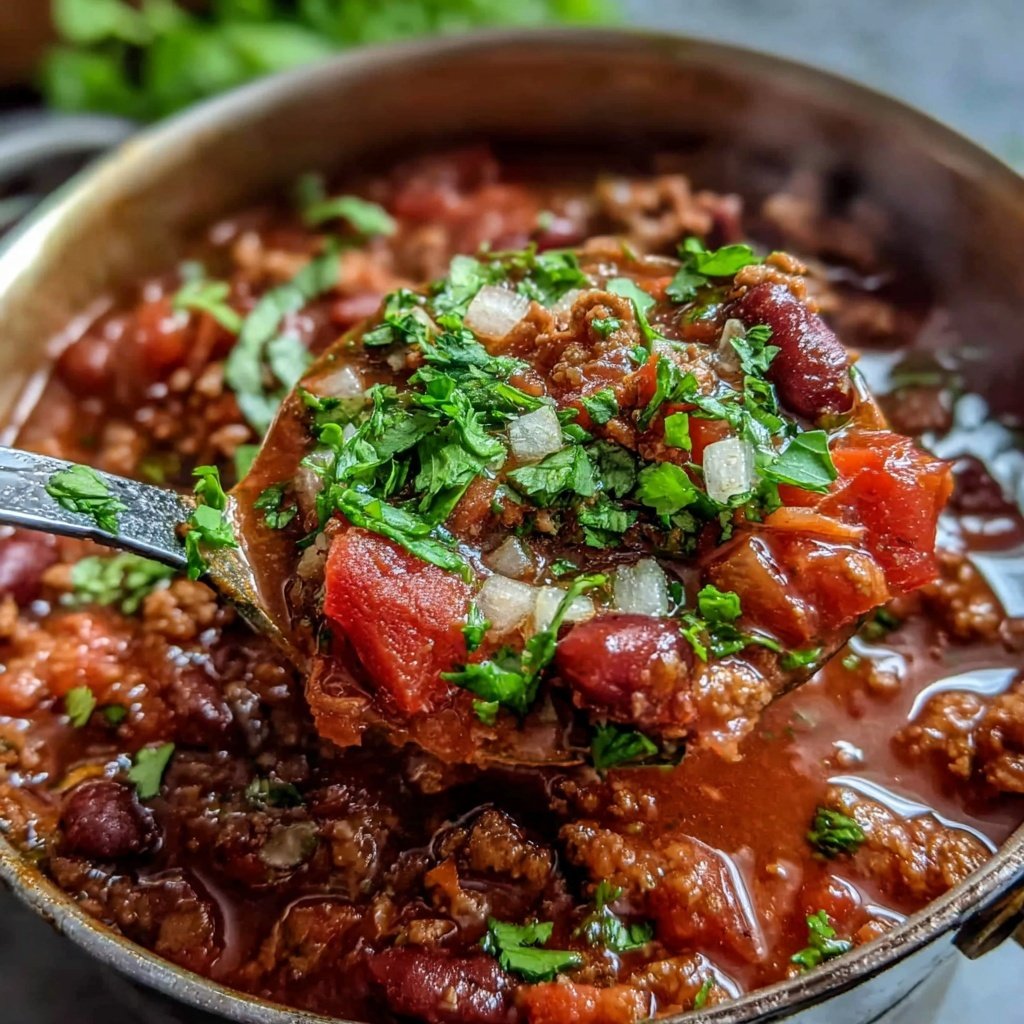 Ground Turkey Chili With Beans