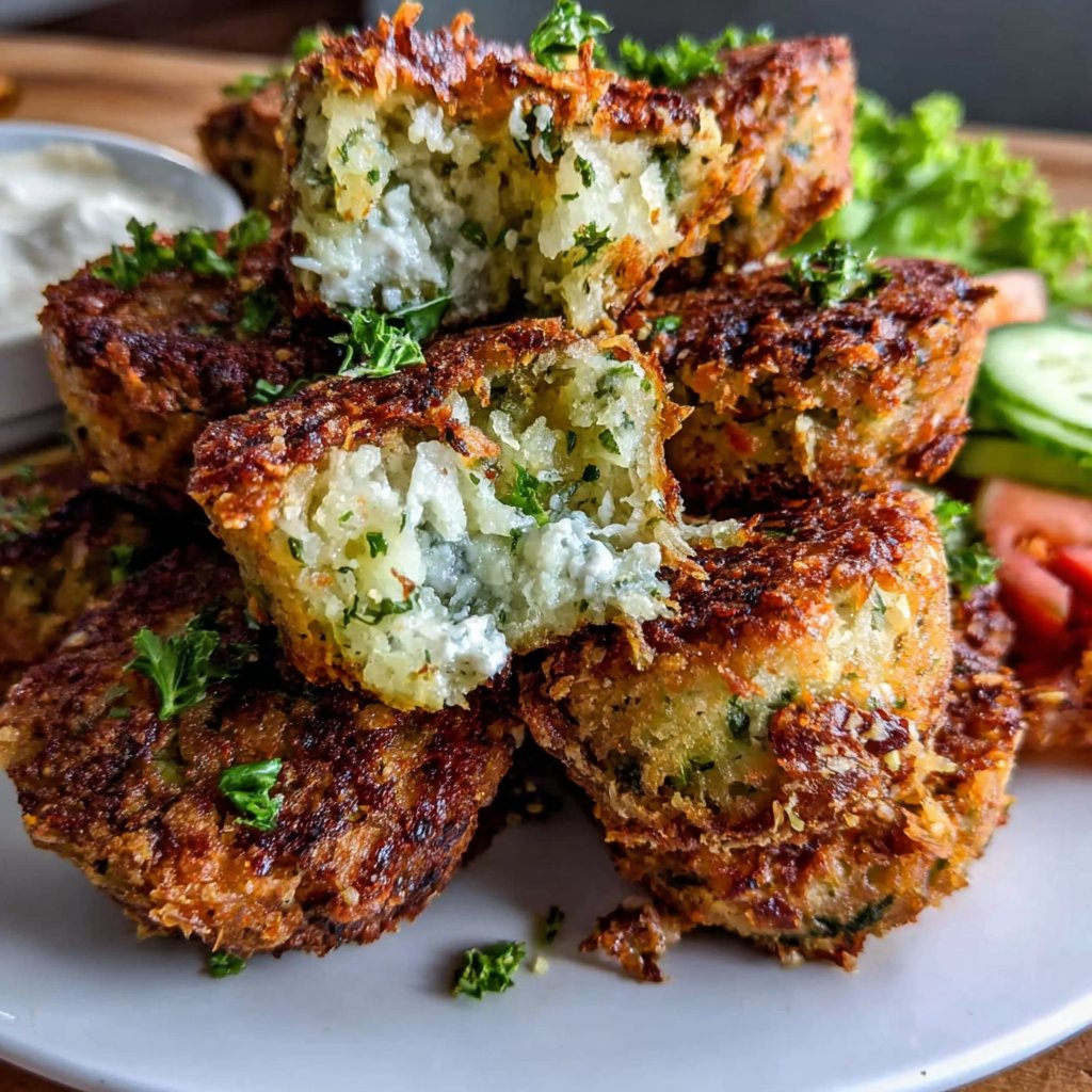 Crispy Baked Falafel