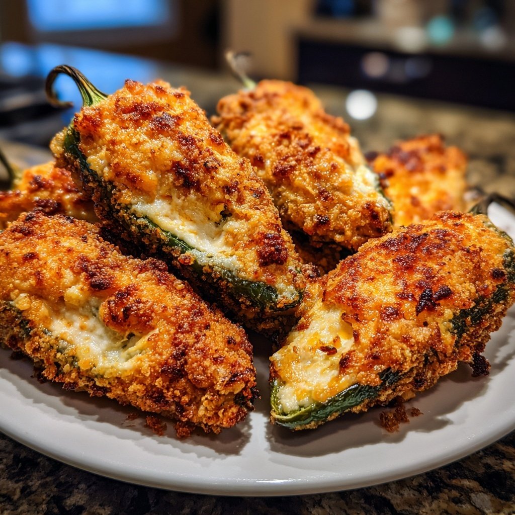 Jalapeno Poppers with Smoky Paprika Cream