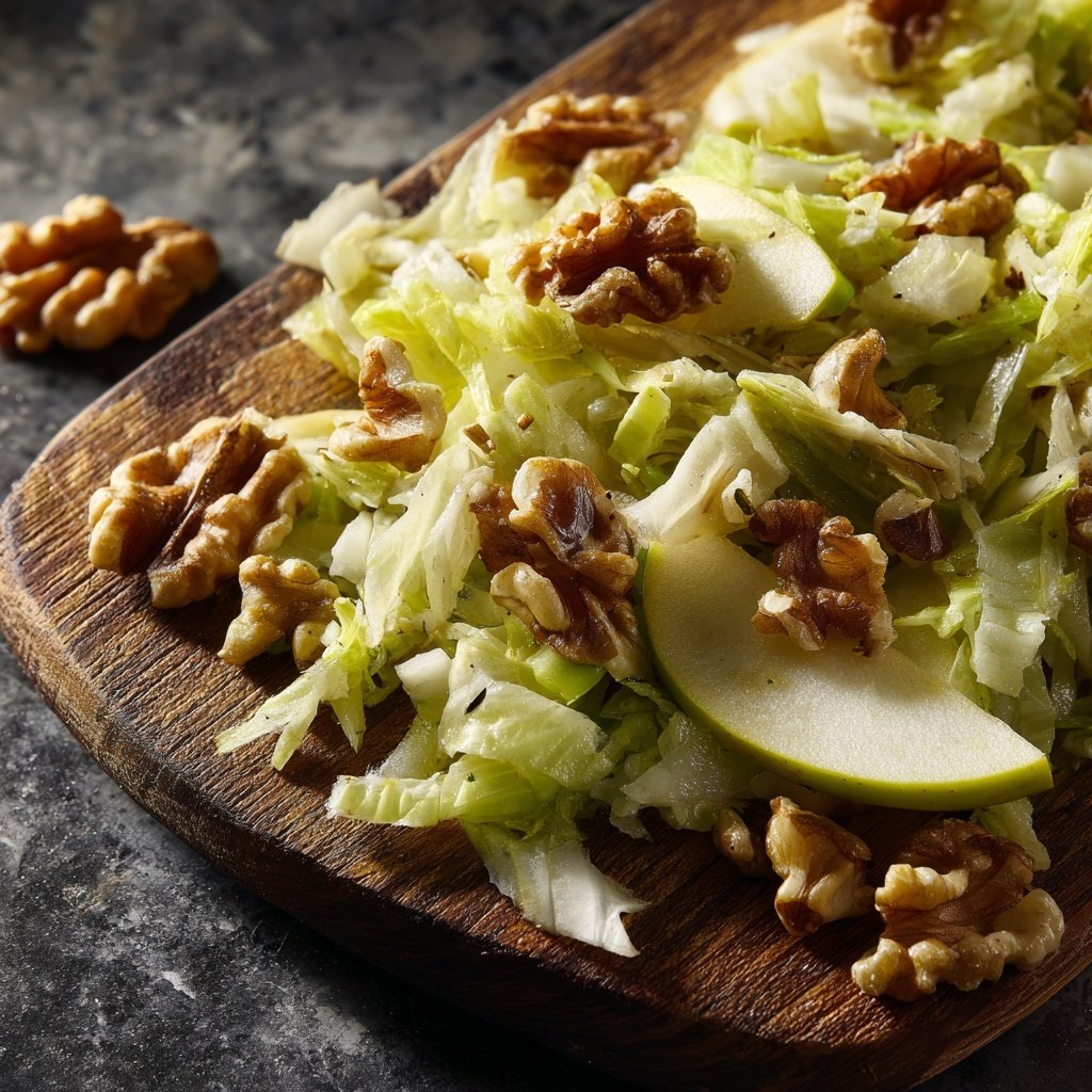 Celery Salad With Apples And Walnuts
