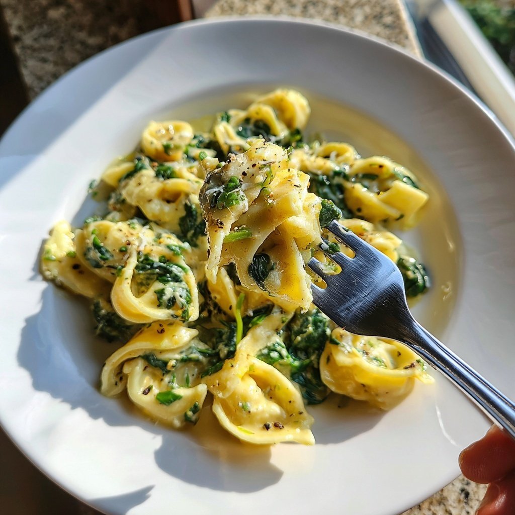 Creamy Lemon Lentil Pasta