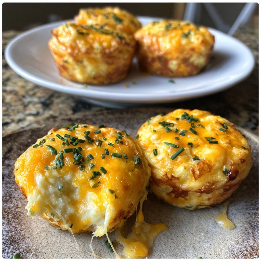Keto Breakfast Egg And Cheese Cups
