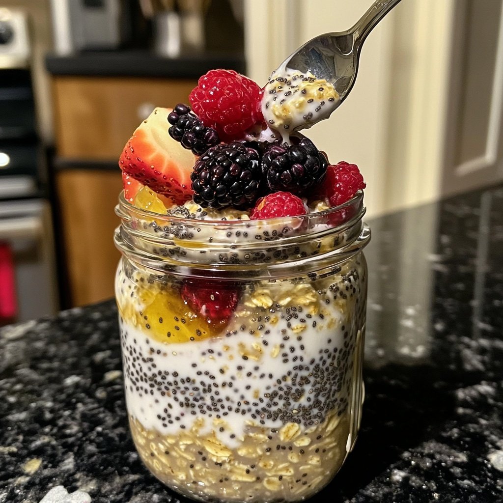 Healthy Overnight Oats for Breakfast