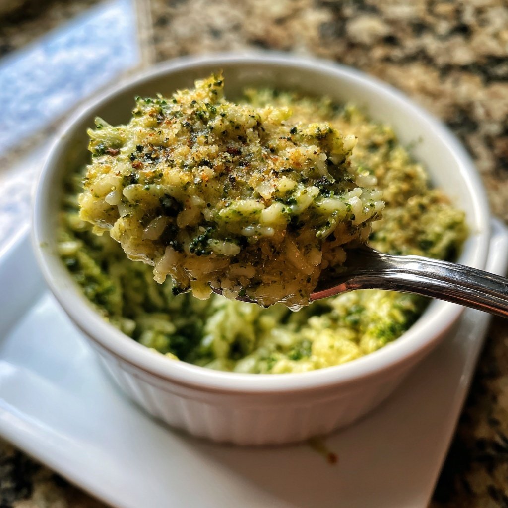 Sunday Baked Creamy Broccoli Rice