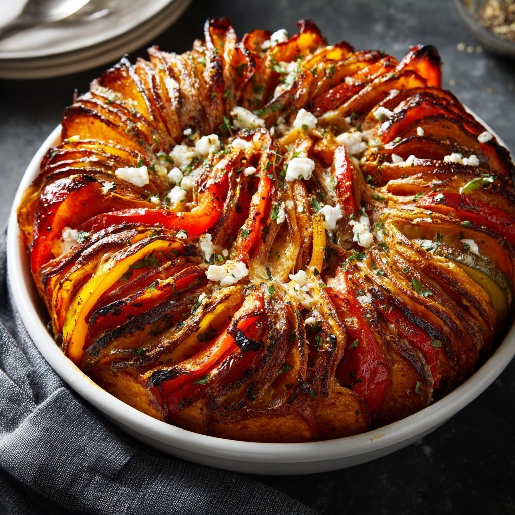Baked Sweet Potato Veggie Bake