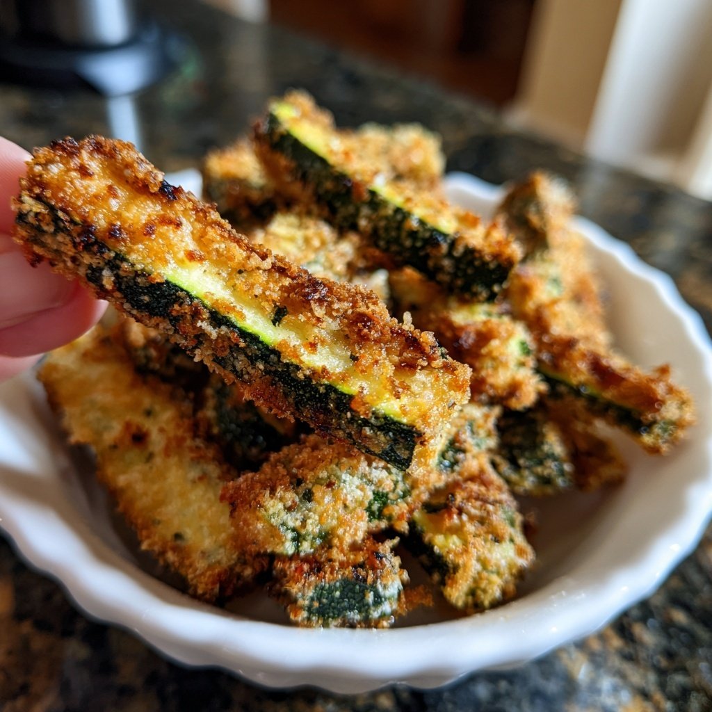 Crispy Zucchini Veggie Fries