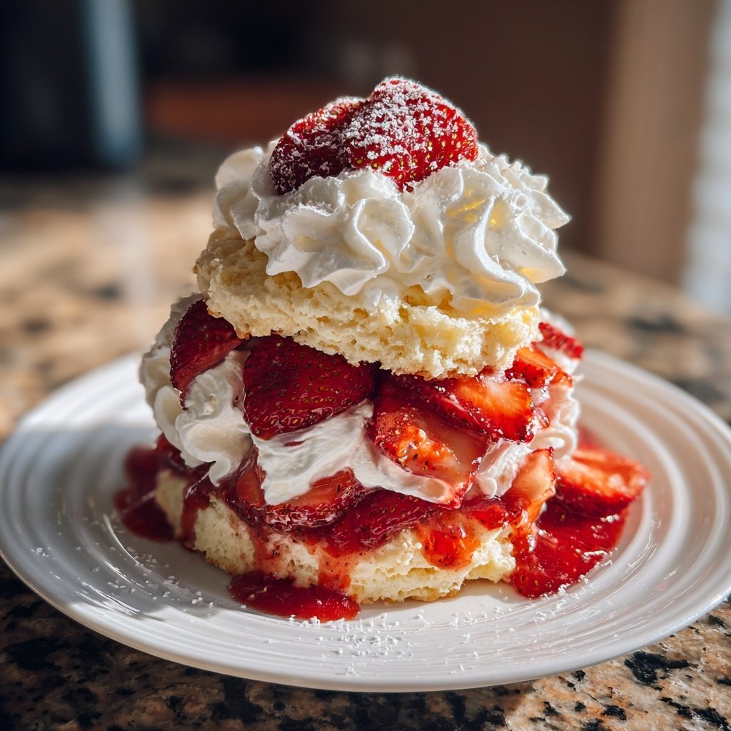 Strawberry Biscuit Shortcake
